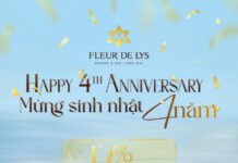 TRI ÂN TỪ TRÁI TIM – MỪNG FLEUR DE LYS RESORT & SPA LONG HẢI TRÒN 4 TUỔI